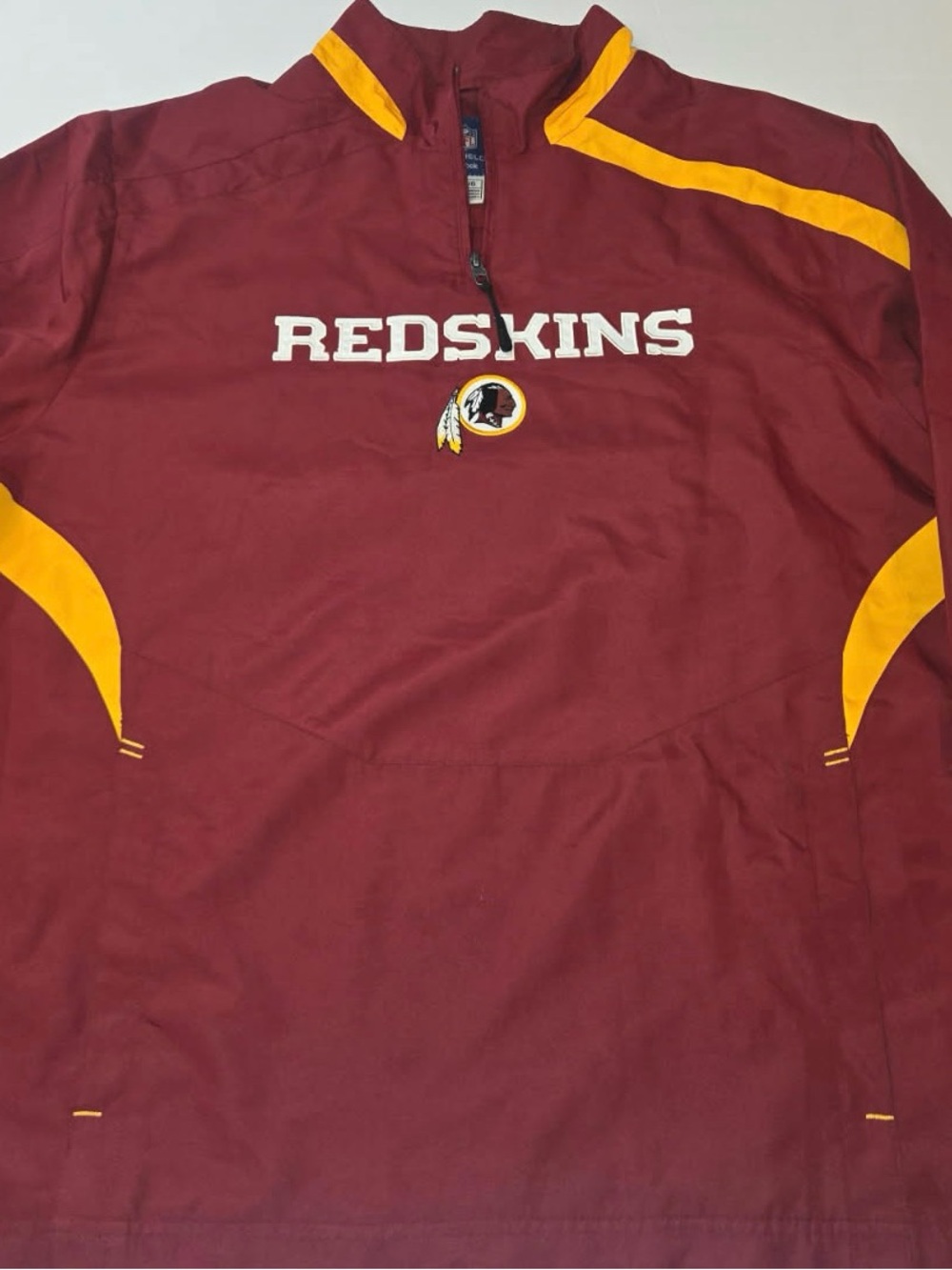 Vintage 2000s Reebok Washington Redskins NFL On Field Pullover Jacket Men’s L